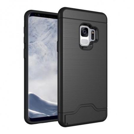 Samsung Galaxy S9 musta suojakuori.