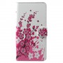 OnePlus 5T vaaleanpunaiset kukat suojakotelo