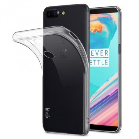 OnePlus 5T ultra ohuet läpinäkyvät kuoret.