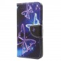 OnePlus 5T violetit perhoset suojakotelo