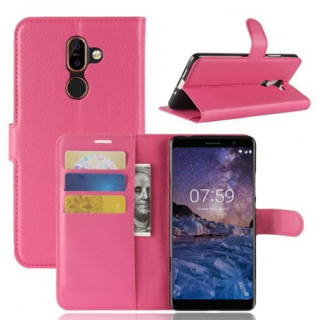 Nokia 7 plus pinkki suojakotelo