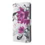 Huawei Mate 10 Lite violetit kukat suojakotelo – koko puhelimen peittävä ja suojaava kotelo