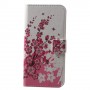 Huawei P20 Lite vaaleanpunaiset kukat suojakotelo