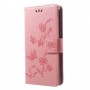 Huawei P20 Lite vaaleanpunainen suojakotelo