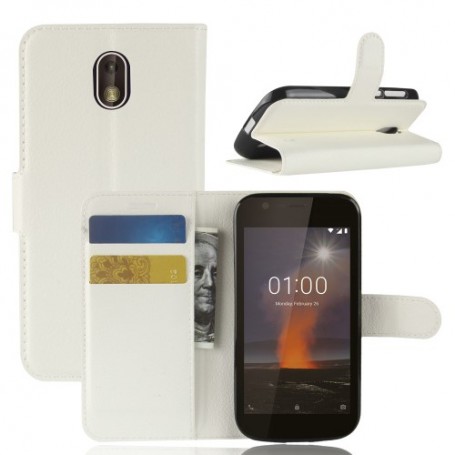 Nokia 1 valkoinen suojakotelo