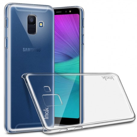 Samsung Galaxy A6 2018 ultra ohuet läpinäkyvät kuoret.
