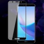 Huawei Y6 2018 kirkas mustareunuksinen panssarilasi.