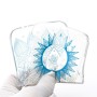 Samsung Galaxy A6 2018 läpinäkyvä sininen kukka suojakuori. – kaunis kuori esillä tuotekuvassa