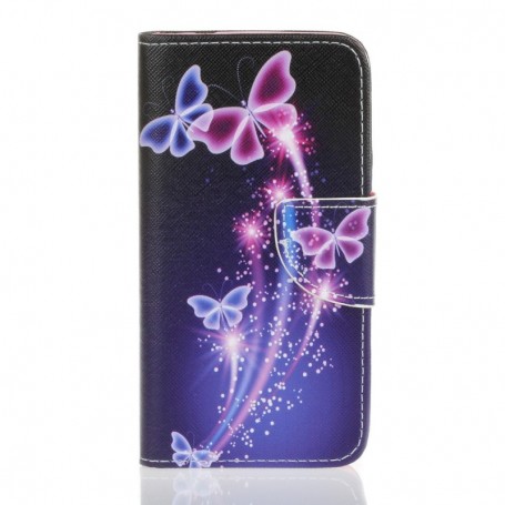 Galaxy Xcover 3 perhoset puhelinlompakko