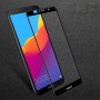 Huawei Y5 2018 kirkas mustareunuksinen panssarilasi.