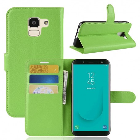 Samsung Galaxy J6 2018 vihreä suojakotelo