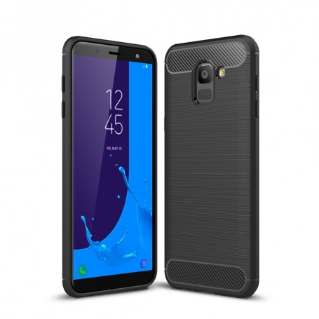 Samsung Galaxy J6 2018 musta suojakuori.