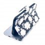 iPhone 6 valkoiset kukat puhelinlompakko