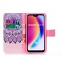 Huawei P20 Lite violetti mandala suojakotelo