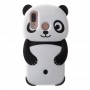 Huawei P20 Lite musta panda suojakuori.