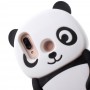 Huawei P20 Lite musta panda suojakuori.