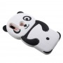Huawei P20 Lite musta panda suojakuori.