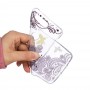 OnePlus 5T läpinäkyvä kukkia ja perhonen suojakuori.