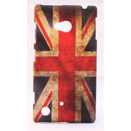 Nokia Lumia 720 kova suojakuori Iso-Britannian lippu.