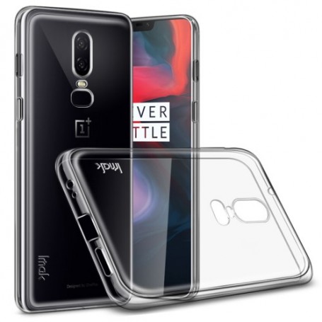 OnePlus 6T ultra ohuet läpinäkyvät kuoret