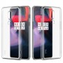 OnePlus 6T ultra ohuet läpinäkyvät kuoret.