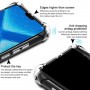Huawei Honor 8X ultra ohuet läpinäkyvät kuoret.