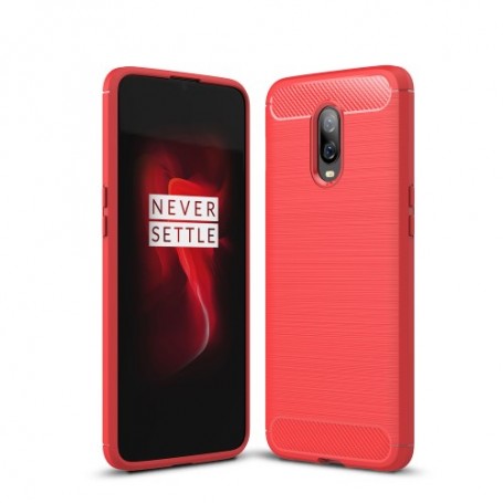 OnePlus 6T punainen suojakuori.