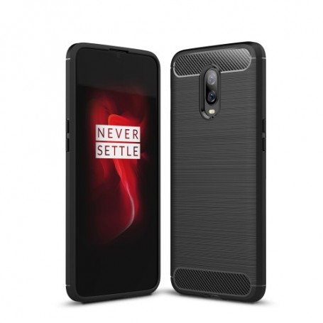 OnePlus 6T musta suojakuori.