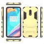 OnePlus 6T kullanvärinen suojakuori tuella.