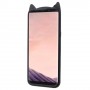 Samsung Galaxy S8 musta kissa silikonikuori.