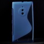 Lumia 830 sininen silikonisuojus.