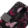 Nokia 5.1 Plus kukkia ja perhosia suojakotelo