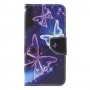 Apple iPhone XR violetit perhoset suojakotelo