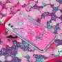 Huawei Honor 10 Lite glitter hile flamingot suojakuori.