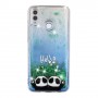 Huawei Honor 10 Lite glitter hile pandat suojakuori.