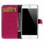 iPhone 6 plus hot pink puhelinlompakko