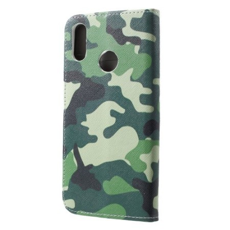 Huawei P Smart 2019 maastokuvio suojakotelo – monipuolinen suojakotelo korttitaskuilla