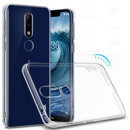 Nokia 5.1 Plus ultra ohuet läpinäkyvät kuoret