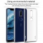 Nokia 5.1 Plus ultra ohuet läpinäkyvät kuoret