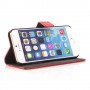 iPhone 6 punainen krokotiilinnahka puhelinlompakko