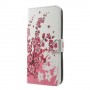 Samsung Galaxy S10e vaaleanpunaiset kukat suojakotelo