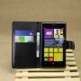 Lumia 925 musta lompakkokotelo