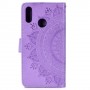 Huawei P Smart 2019 violetti mandala suojakotelo