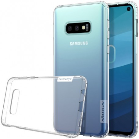 Samsung Galaxy S10e ultra ohuet läpinäkyvät kuoret.