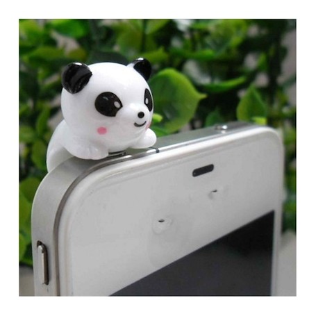 Panda koriste kännykkään.