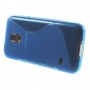 Galaxy S5 Mini sininen silikonisuojus.