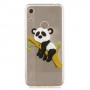 Huawei Honor 8A / Y6s / Y6 2019 läpinäkyvä panda suojakuori.