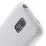 Galaxy S5 Mini valkoinen silikonisuojus.