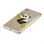 Huawei Honor 8A / Y6s / Y6 2019 läpinäkyvä panda suojakuori.