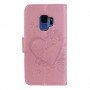 Samsung Galaxy S9 pinkki sydän suojakotelo